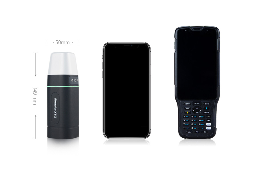 SFAIRA ONE PLUS GNSS RECEIVER — Dimensioni tascabili