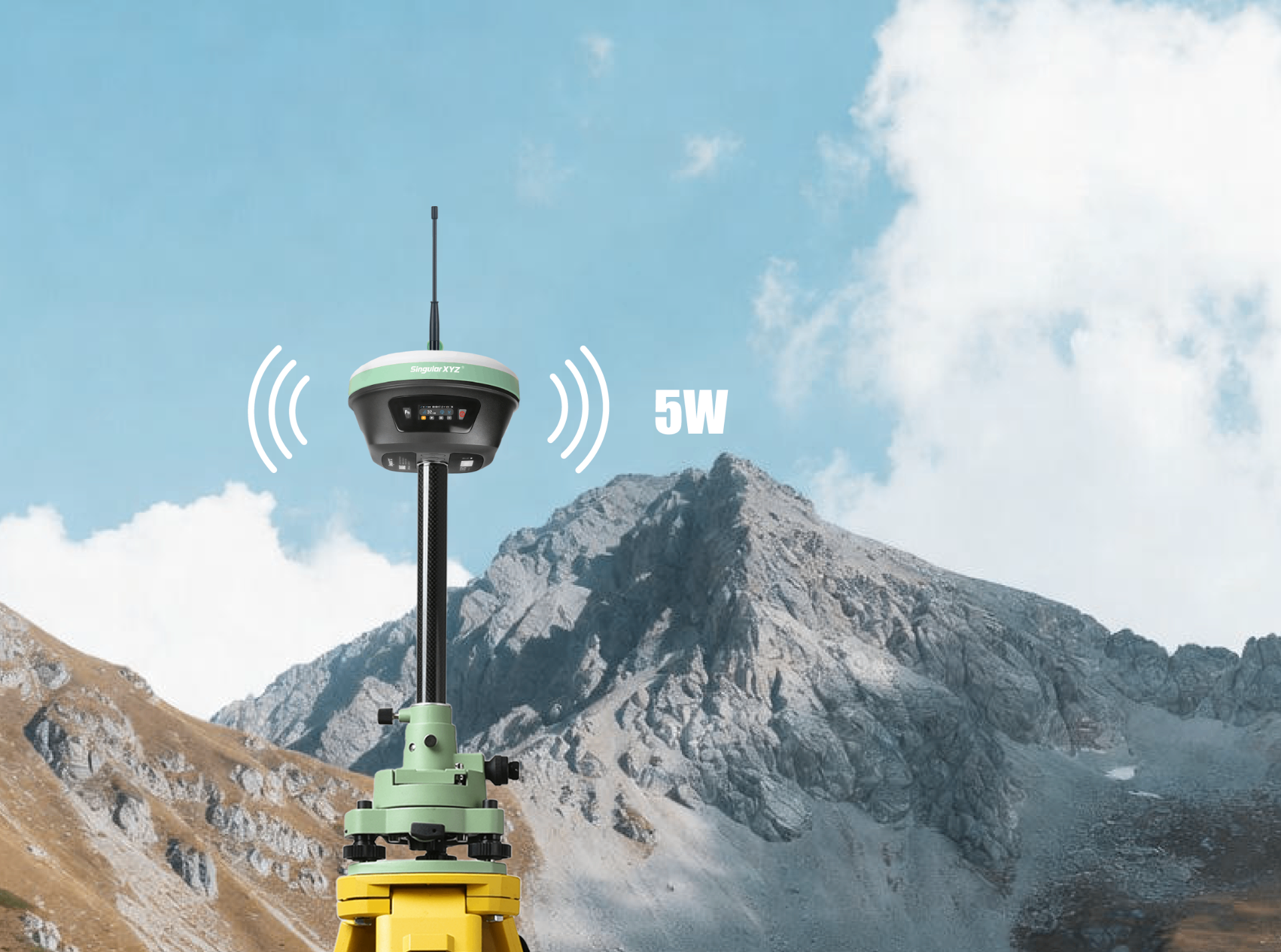 XBASE GNSS RECEIVER: radio a lungo raggio da 5W