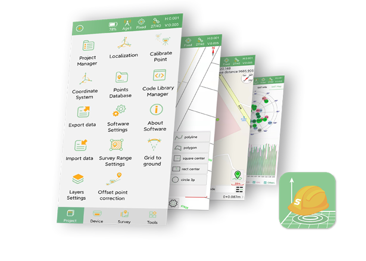 SINGULARPAD SOFTWARE PER RILEVAMENTI SUL CAMPO