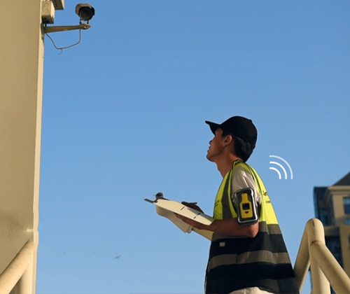Tracking del personale con P2 GNSS RECEIVER