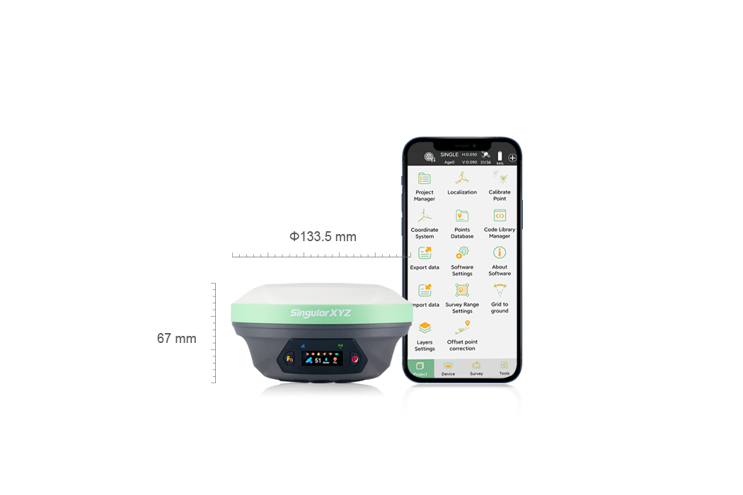 X1 PRO GNSS RECEIVER: più piccolo, più leggero