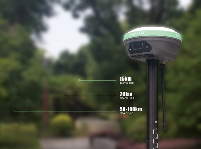 X1 GNSS RECEIVER: portata ultra-lunga
