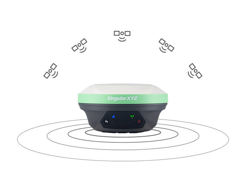 X1 GNSS RECEIVER: costellazione completa, acquisizione in pochi secondi