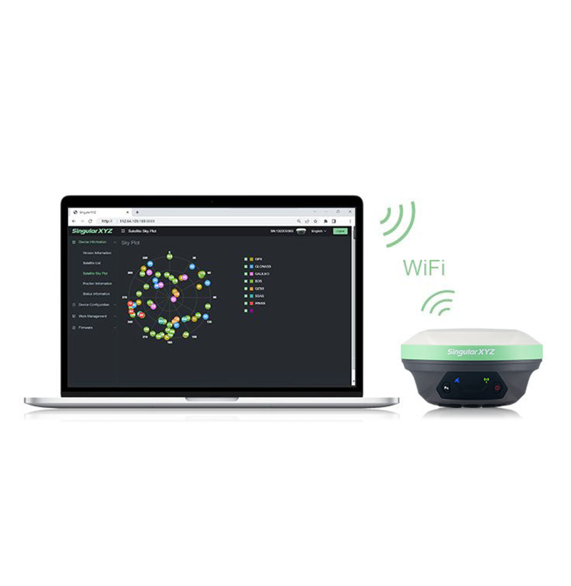 X1 GNSS RECEIVER: download semplificato tramite interfaccia web