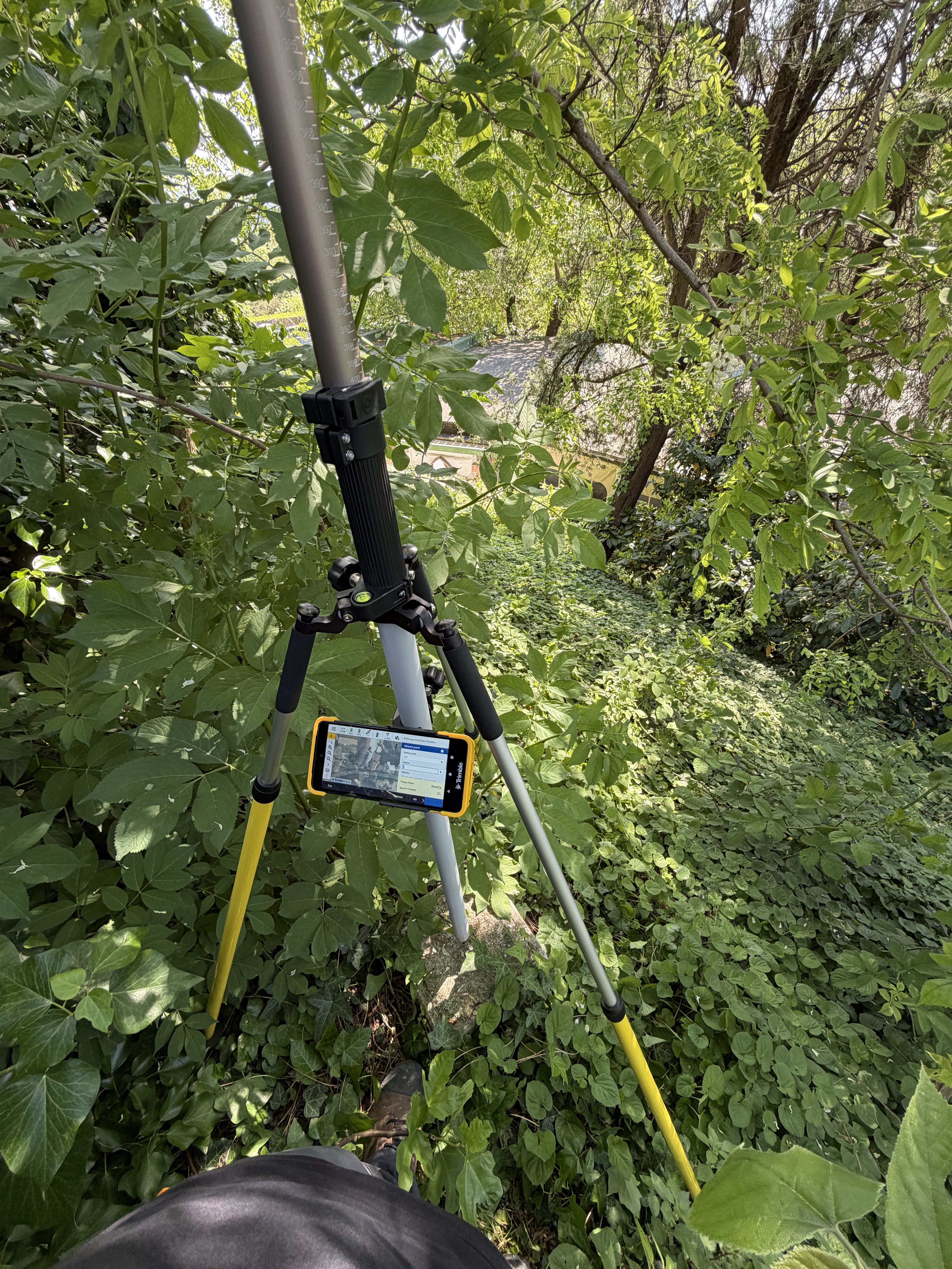 Rilievo topografico con strumentazione GNSS