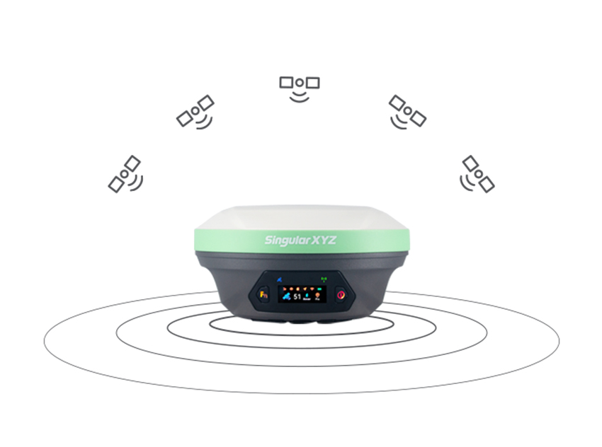 X1 PRO GNSS RECEIVER: costellazione completa, acquisizione in pochi secondi
