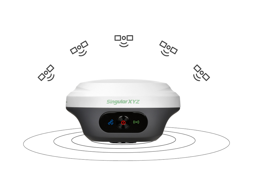 Z1 LITE GNSS RECEIVER: costellazione completa, allineamento in pochi secondi
