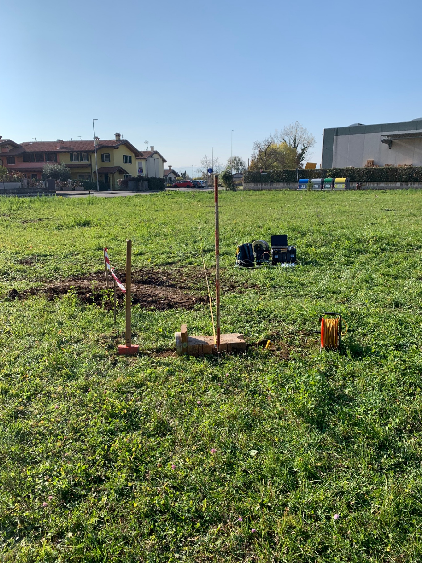 Stendimento MFA in campo aperto